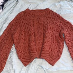 Burnt Orange Sweater